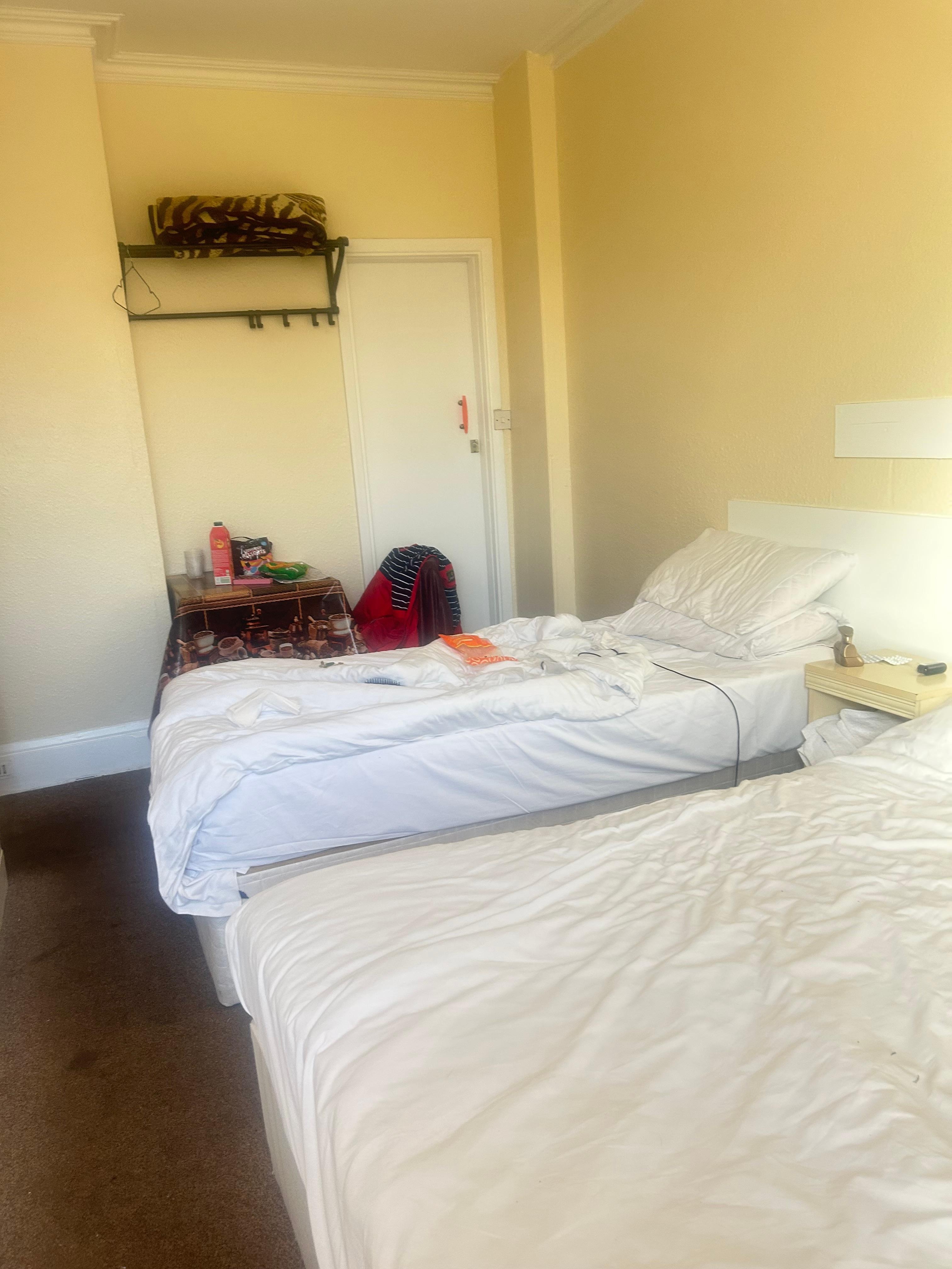 Not a lot of space in the room