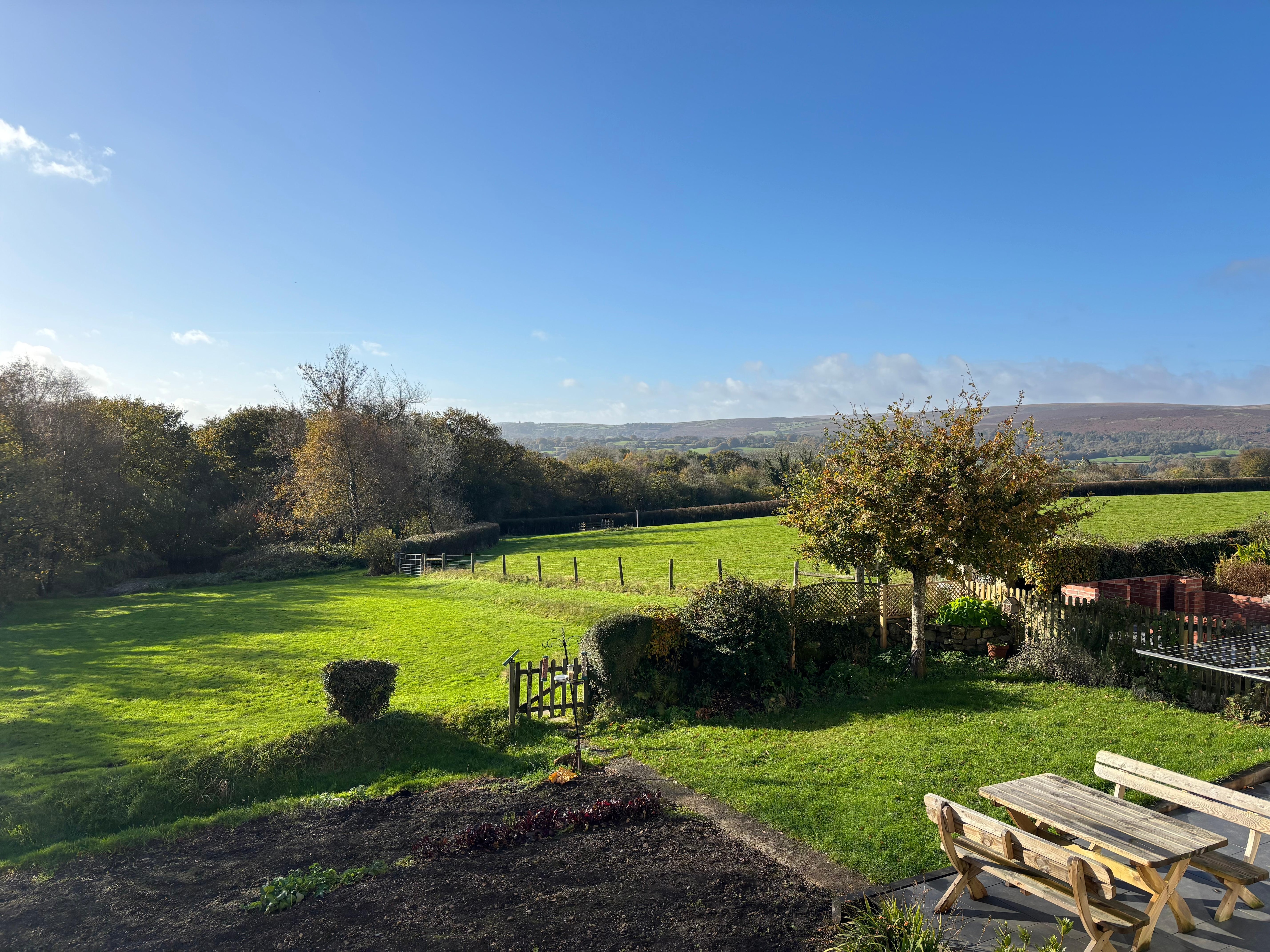 View from the bedroom.