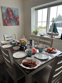 Breakfast with a view