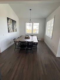 Large dining room