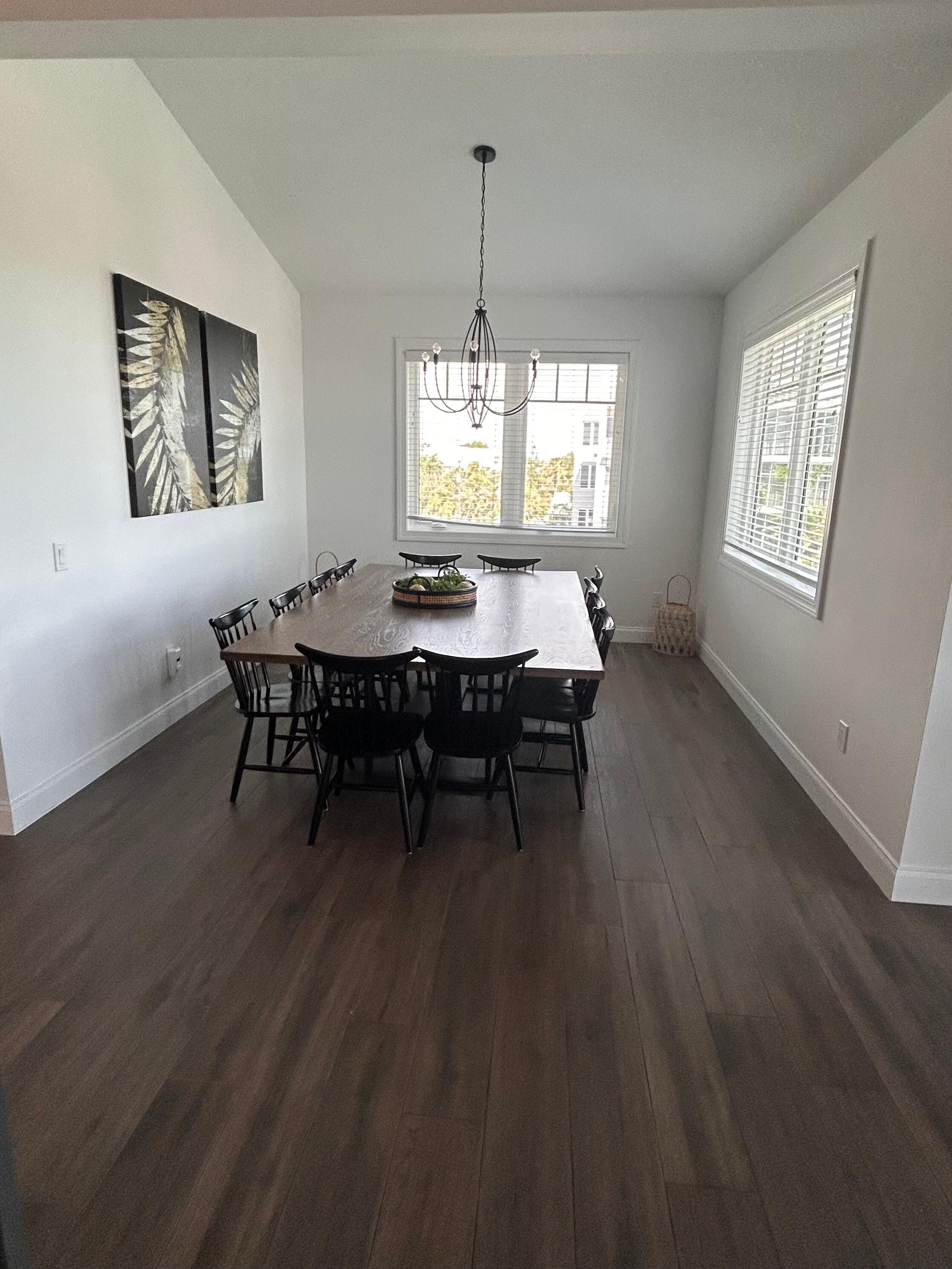 Large dining room
