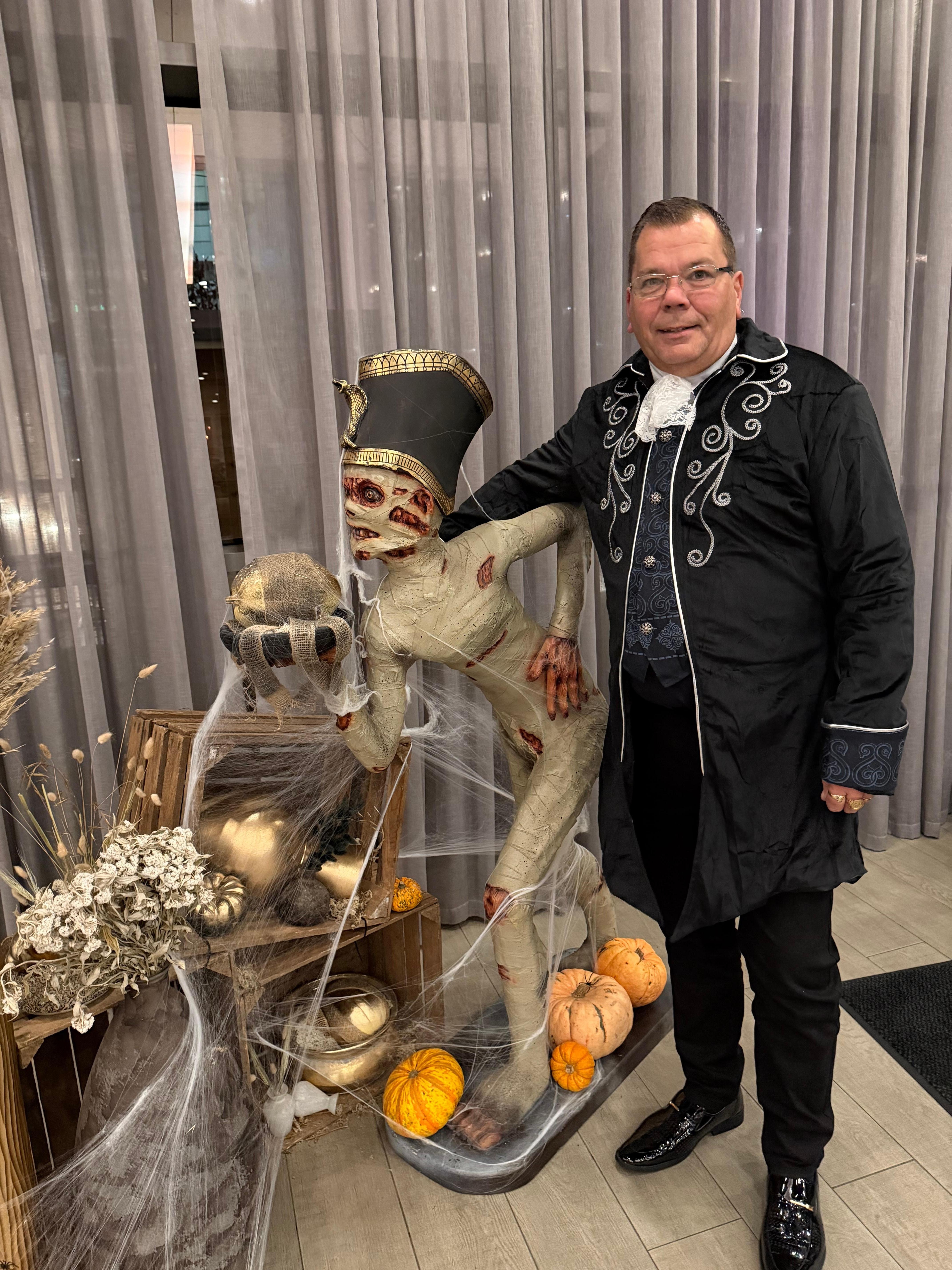 This is Halloween at the best hotel in Manchester City Centre and the staff are great