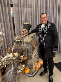 This is Halloween at the best hotel in Manchester City Centre and the staff are great