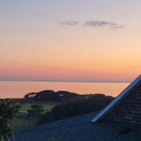 Sunrise from the deck