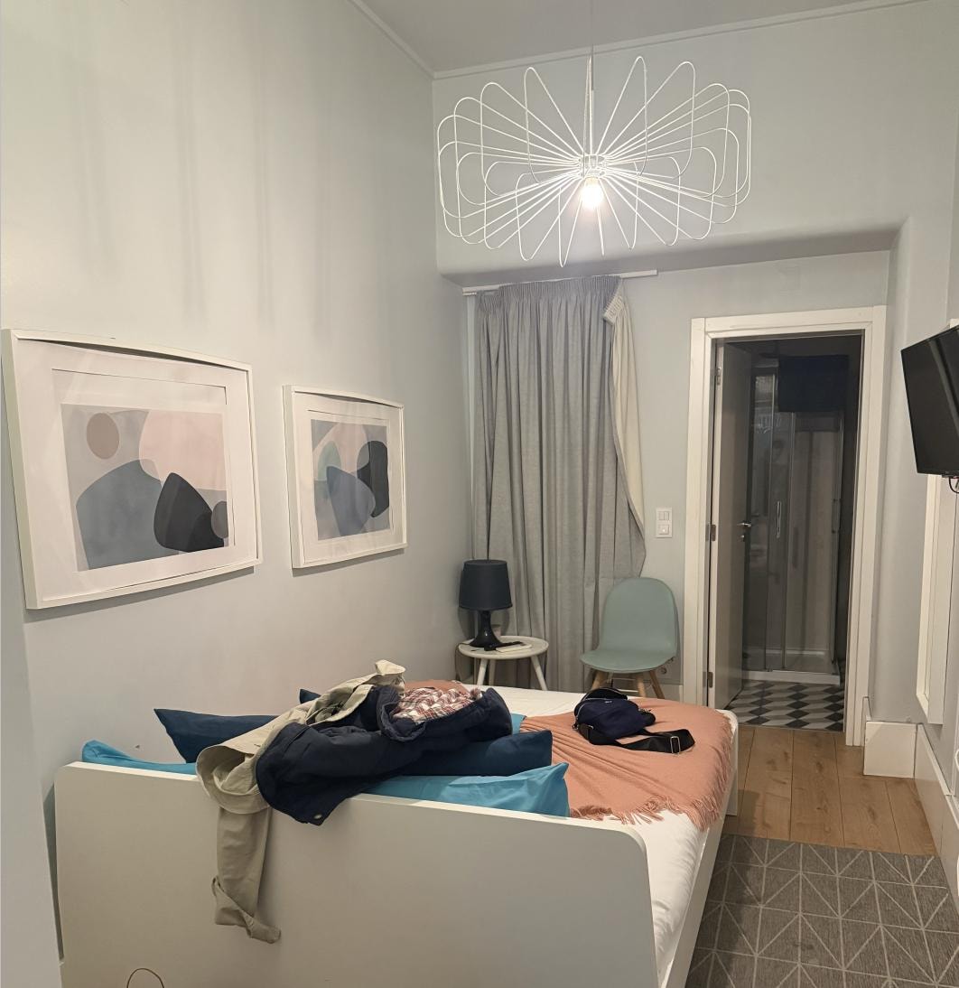 Room was extremely small with no room for our suitcases