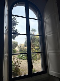 Garden view from our window