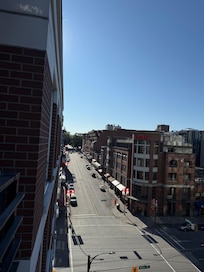 View from balcony in the morning