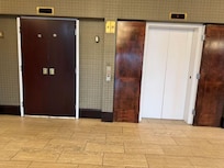 one elevator for 10 floors.