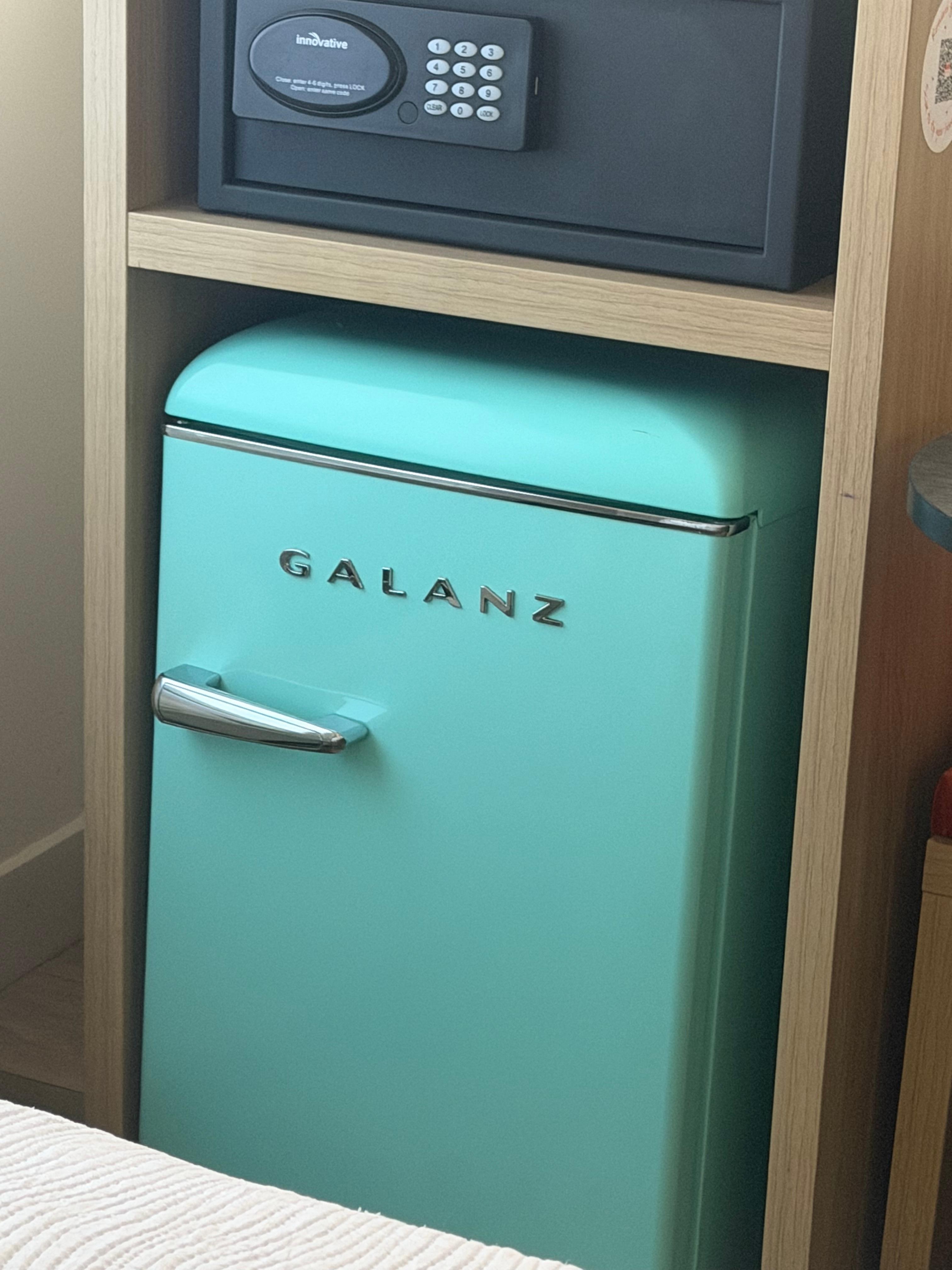 This refrigerator was retro