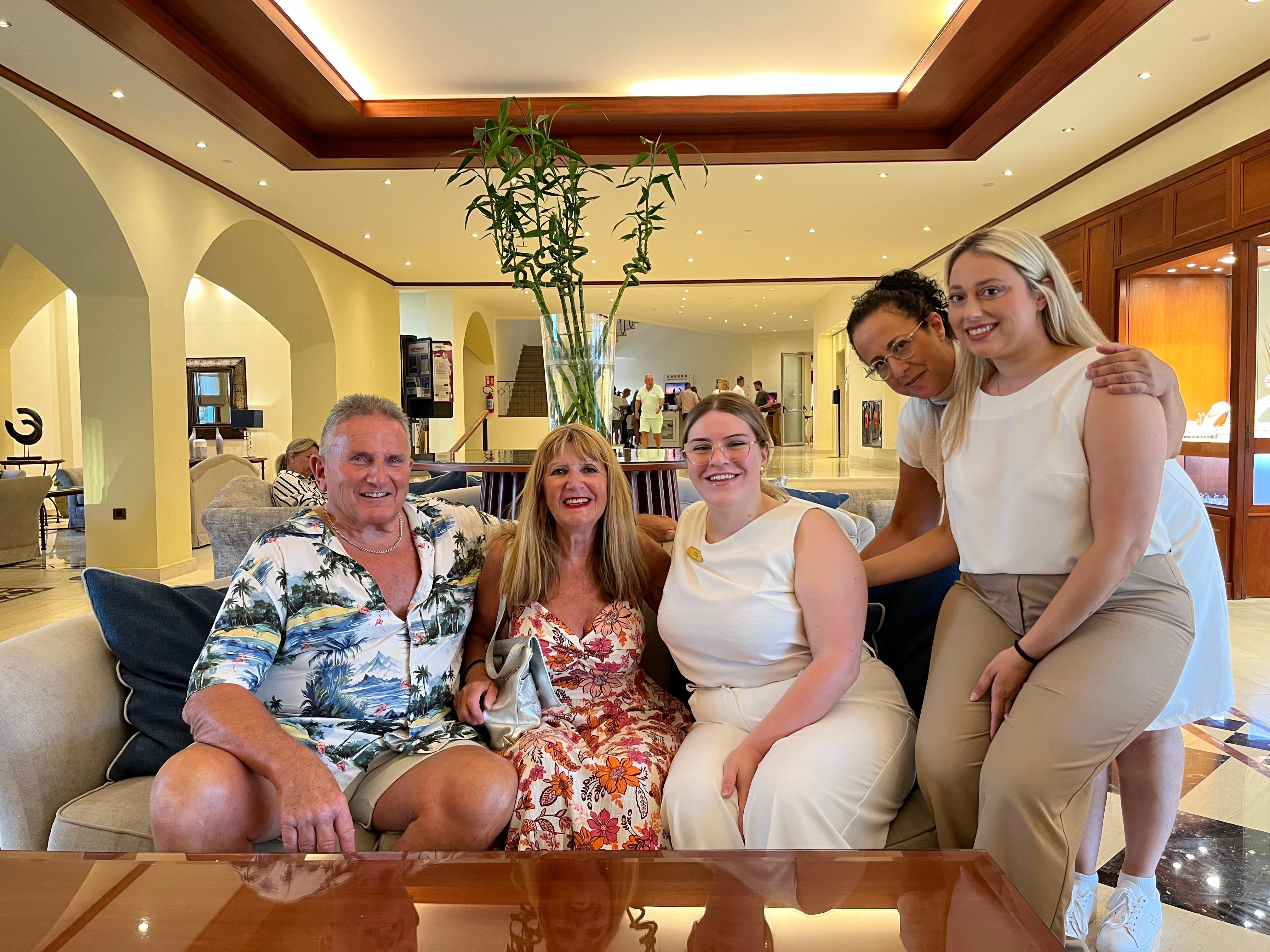 Reception team