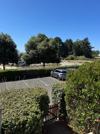 Blick aus dem Obergeschoss