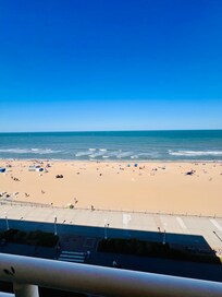 Beautiful beach. Easily accessed from hotel and lifeguard station right there.
