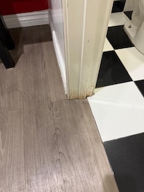 Dirty doorframe