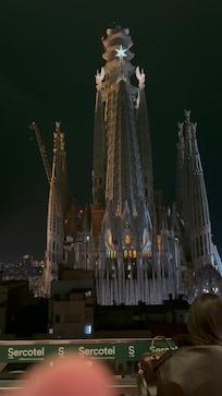 Vista de la terraza.