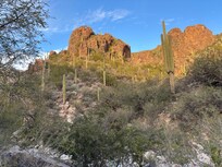 Three Ventana Canyon trail views.