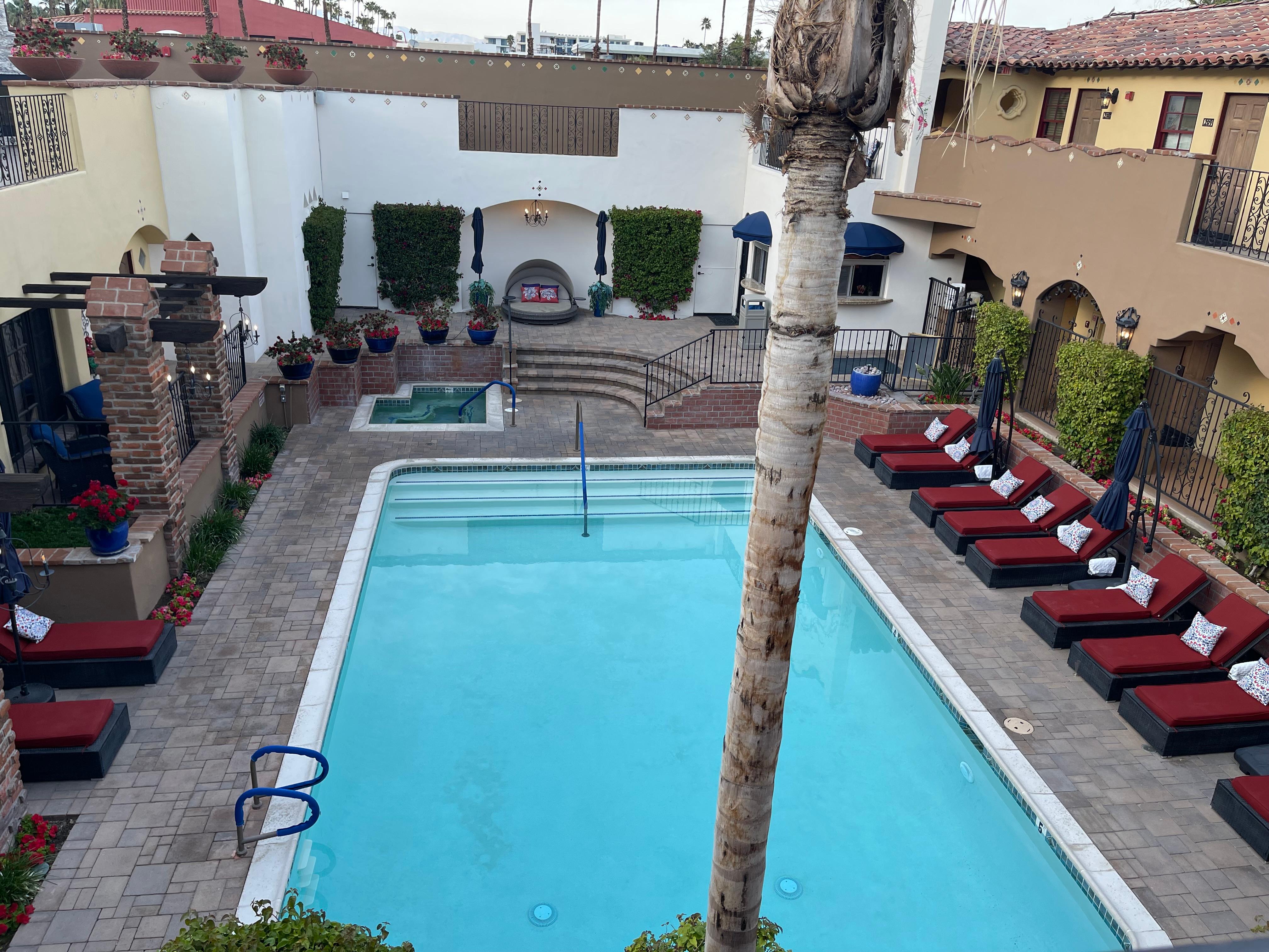 The great pool area.