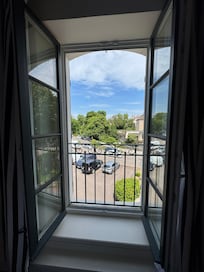 View from window in room
