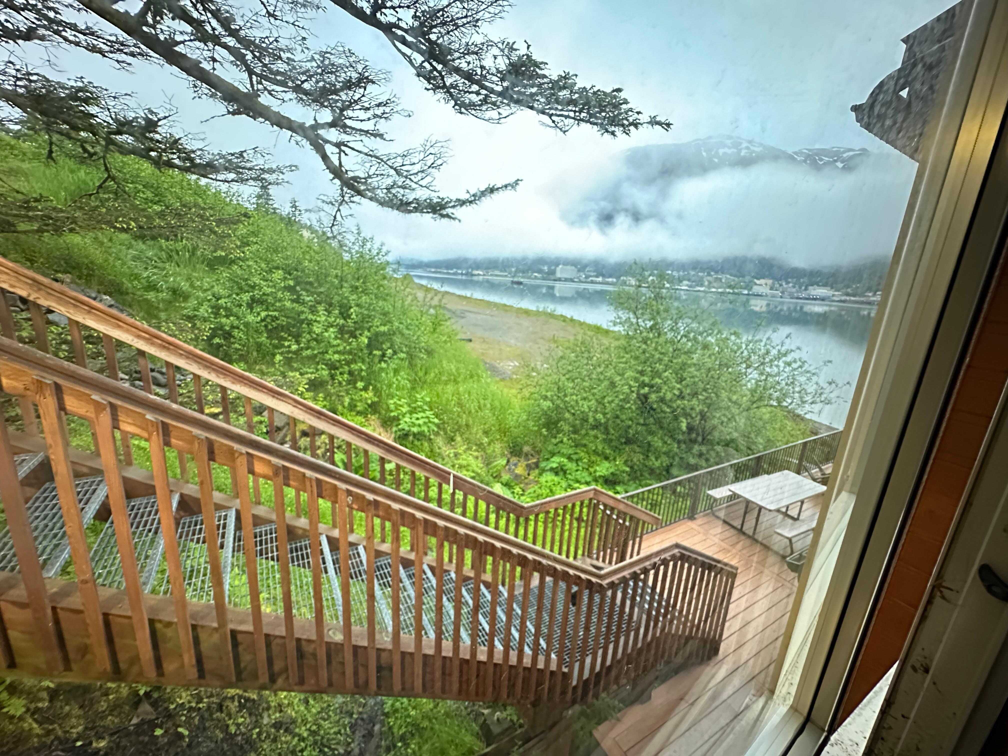 Stairs from street to front door