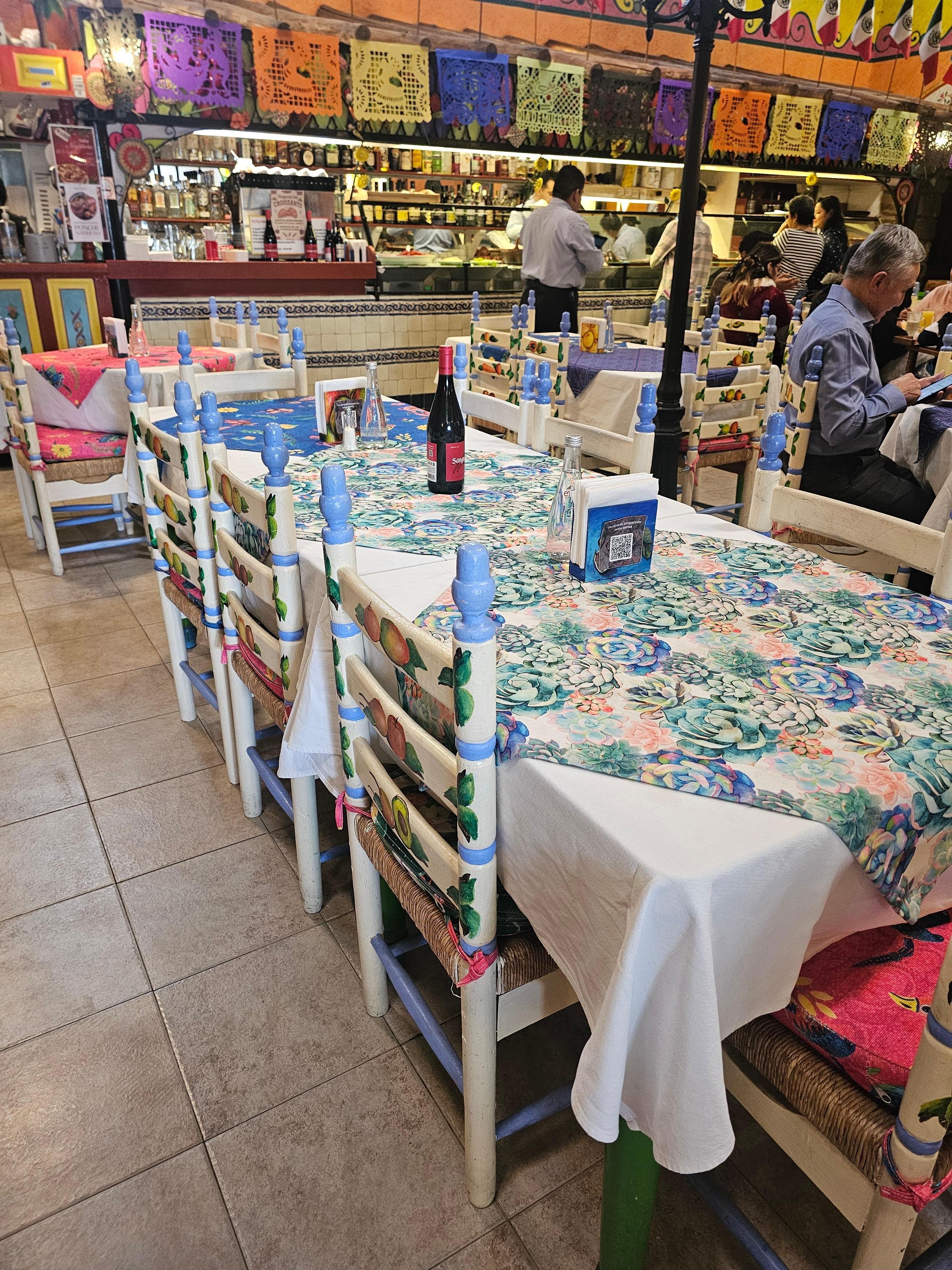 Decoración del restaurante 