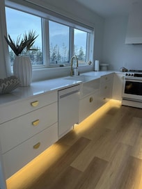 Gorgeous lighting throughout the home.