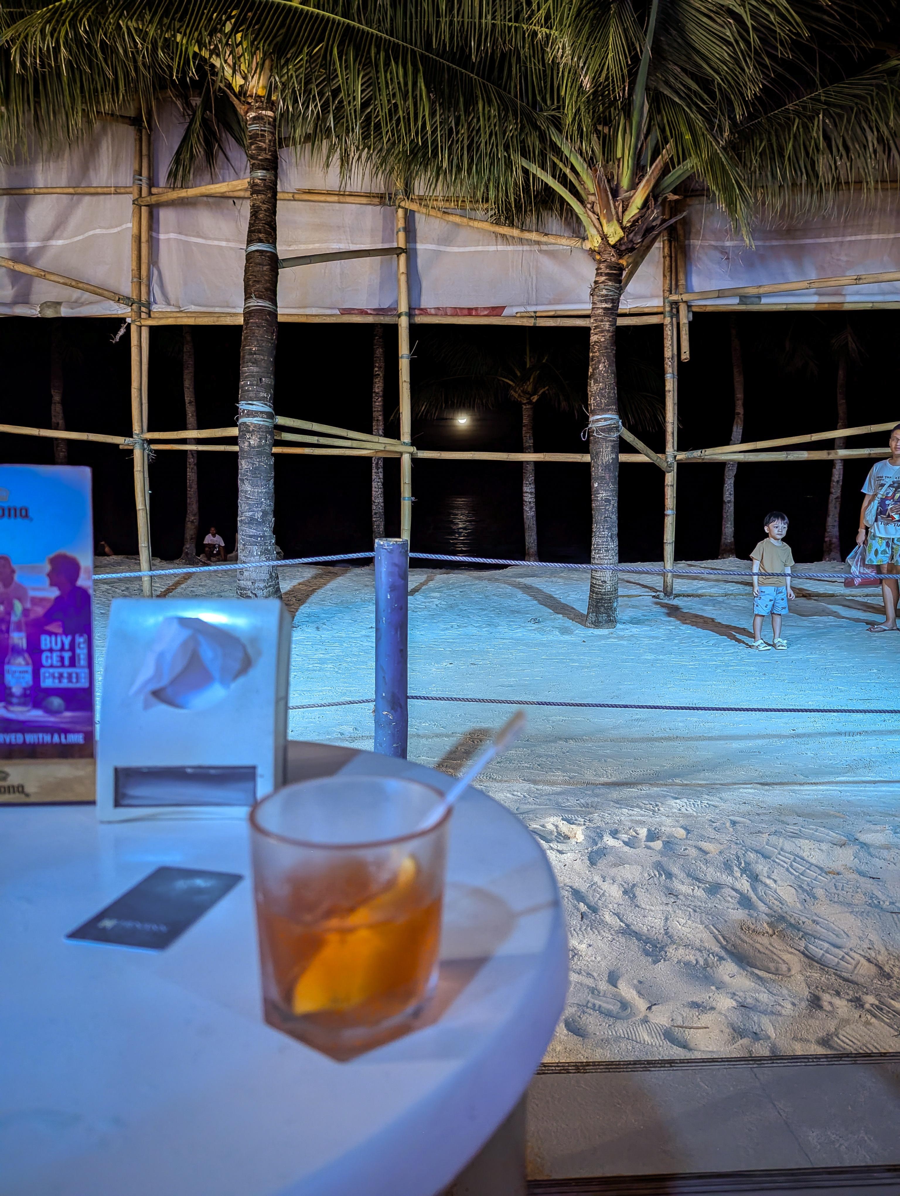 Having dinner at Mesa.