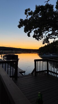 Right down the street from cottage - what a view!
