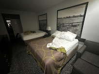 The first room they gave me that was filthy