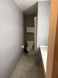 The creepy hallway bathroom