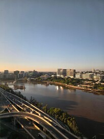 View from room in the morning