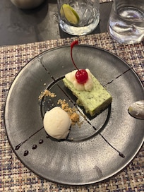 Dessert from the teppanyaki place
