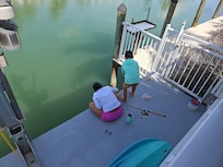 Dock fishing