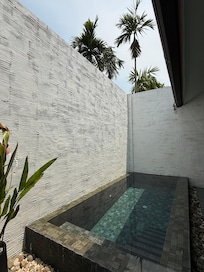 Private plunge pool!