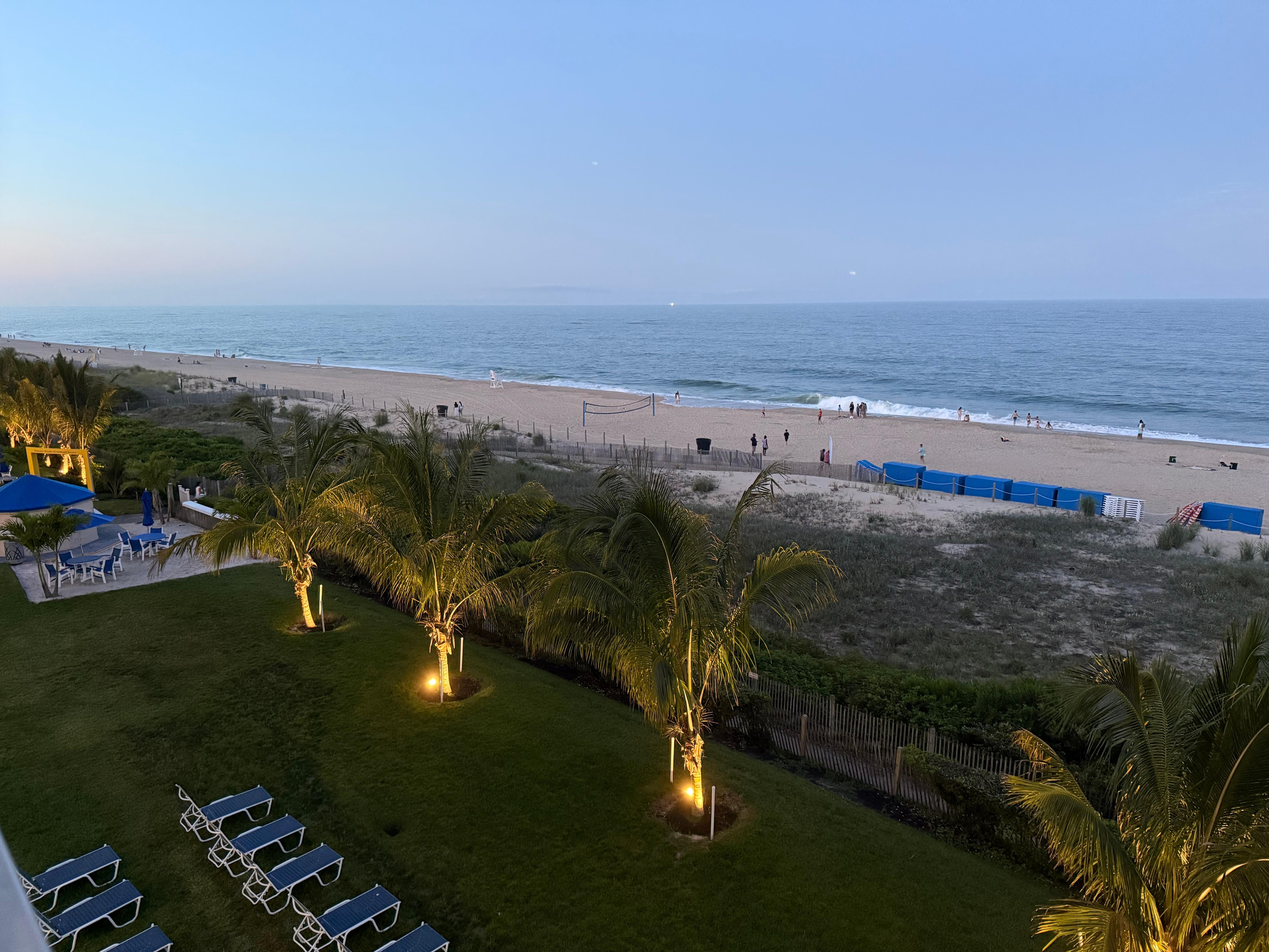 From our balcony