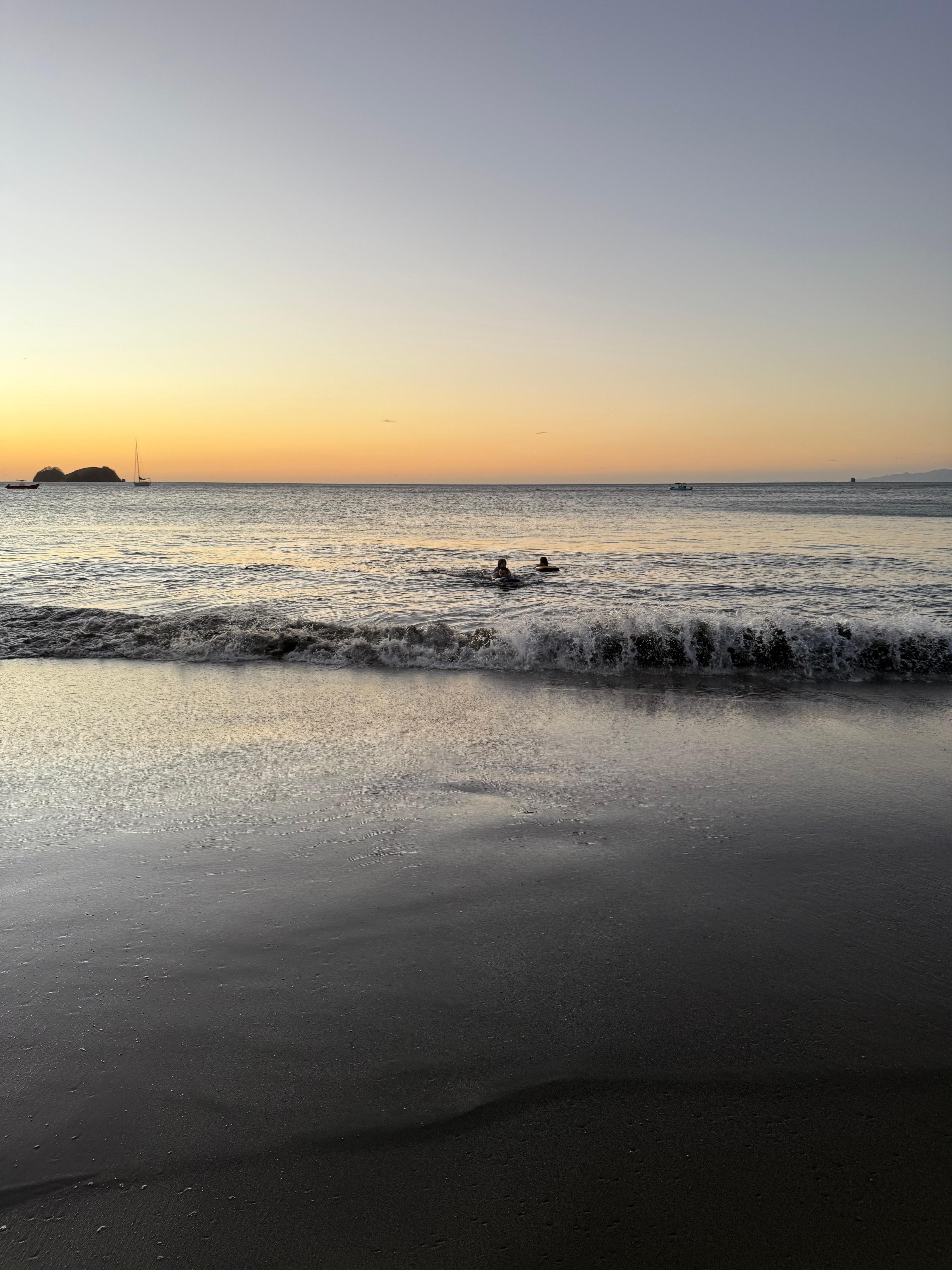 Sunset on playa hermosa 