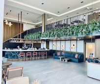 Reception area.