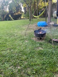 der großzügige Garten