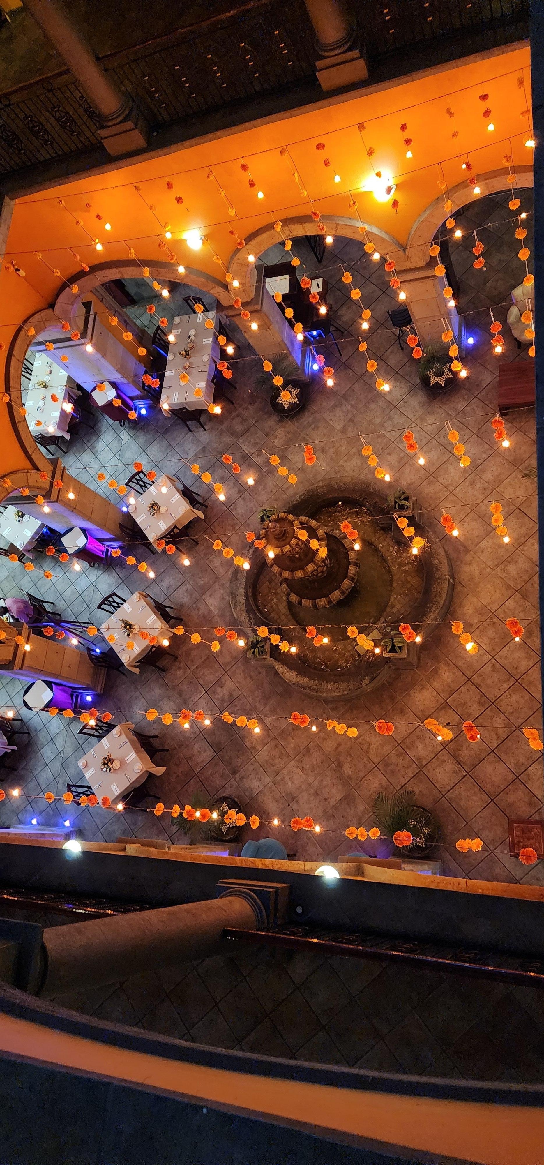 Photo taken from second floor.