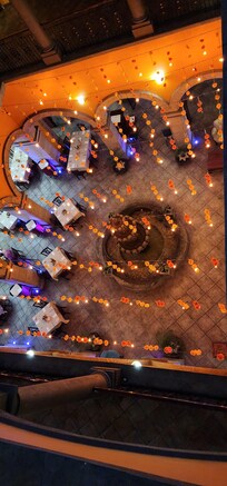 Photo taken from second floor.