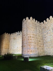 Great walking around the magnificent walls at night.