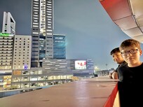 Vista del balcón de la habitación