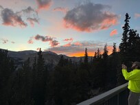From back deck