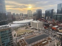 View from balcony. Close to everything.