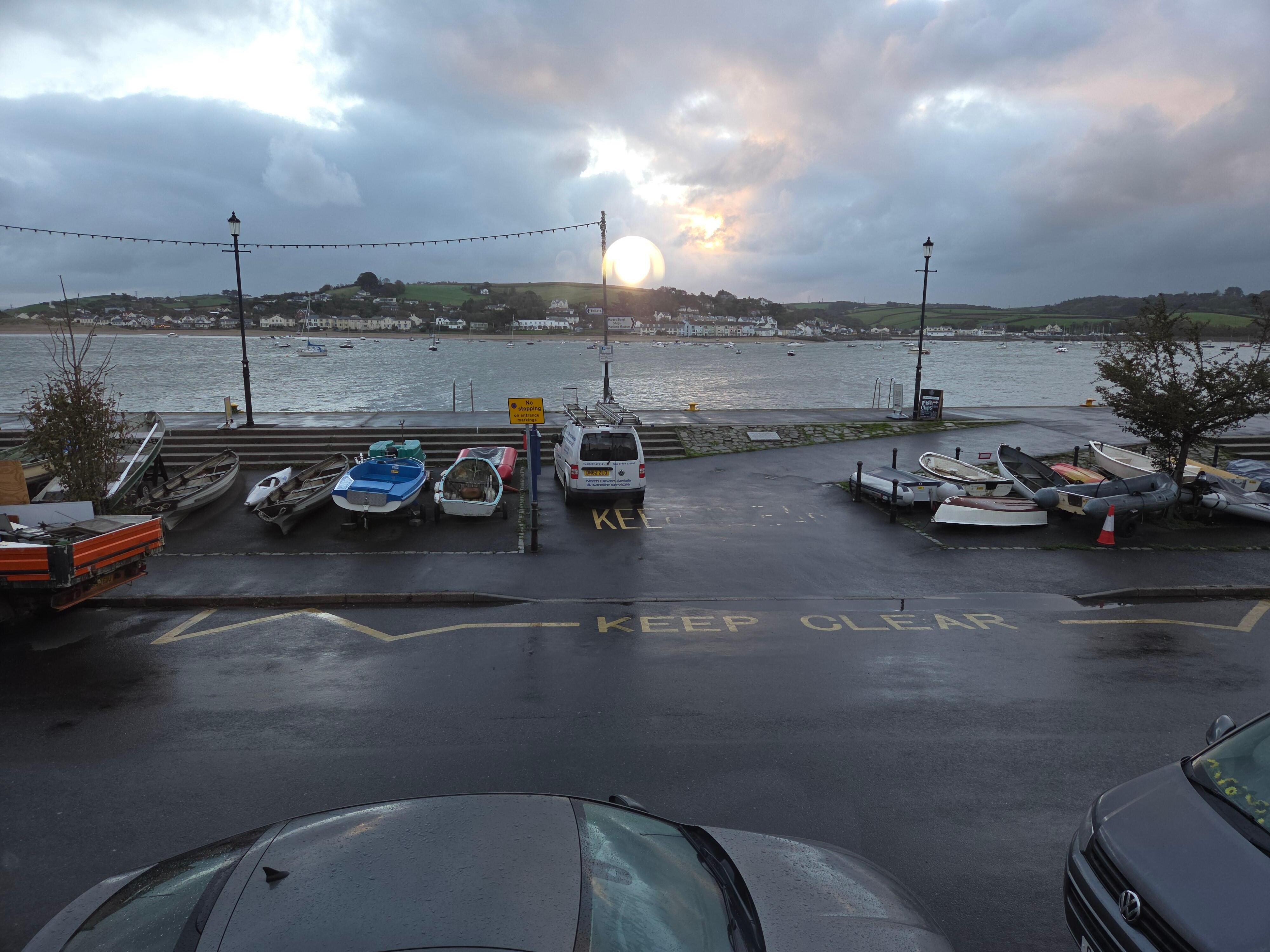 Quayside view from main bedroom 
