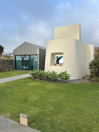 Exterior of the villa