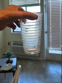 As we removed from cabinet