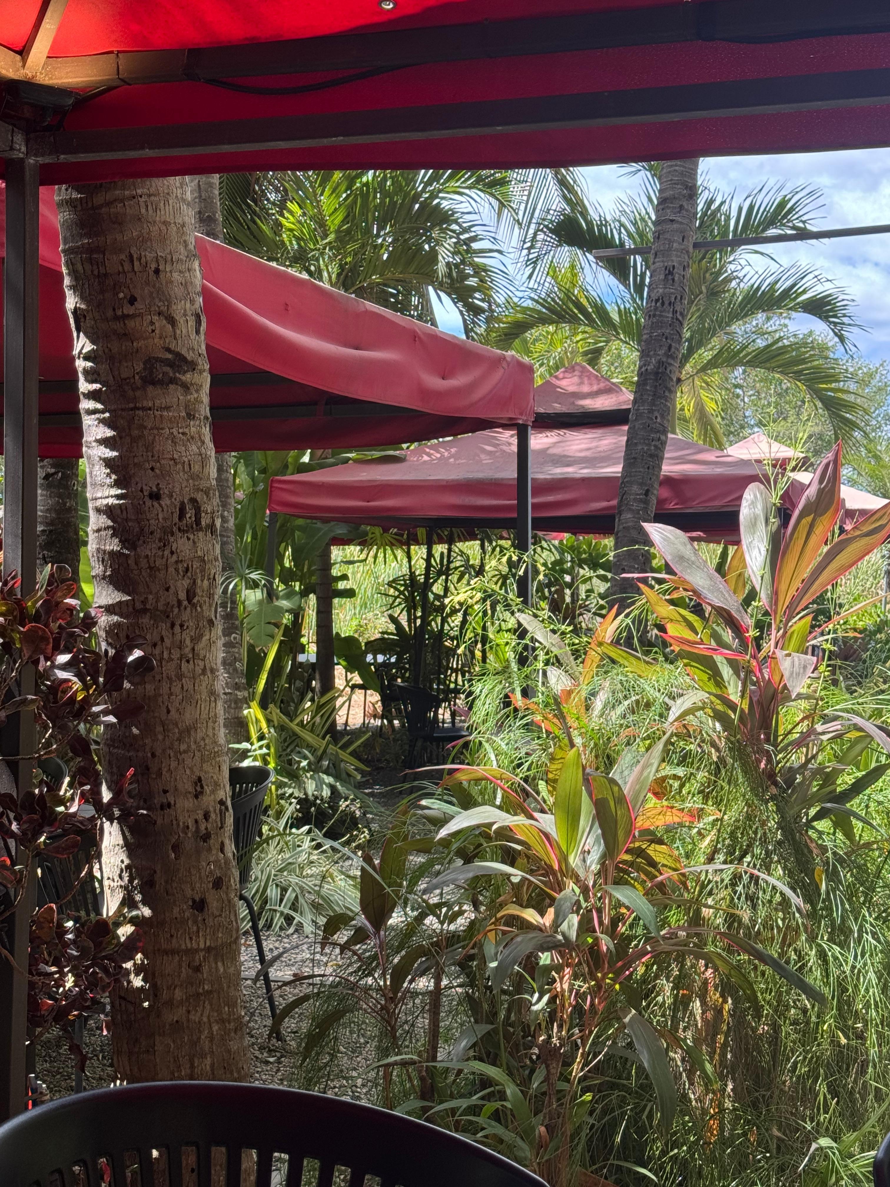 The grounds with restaurant was awesome. 