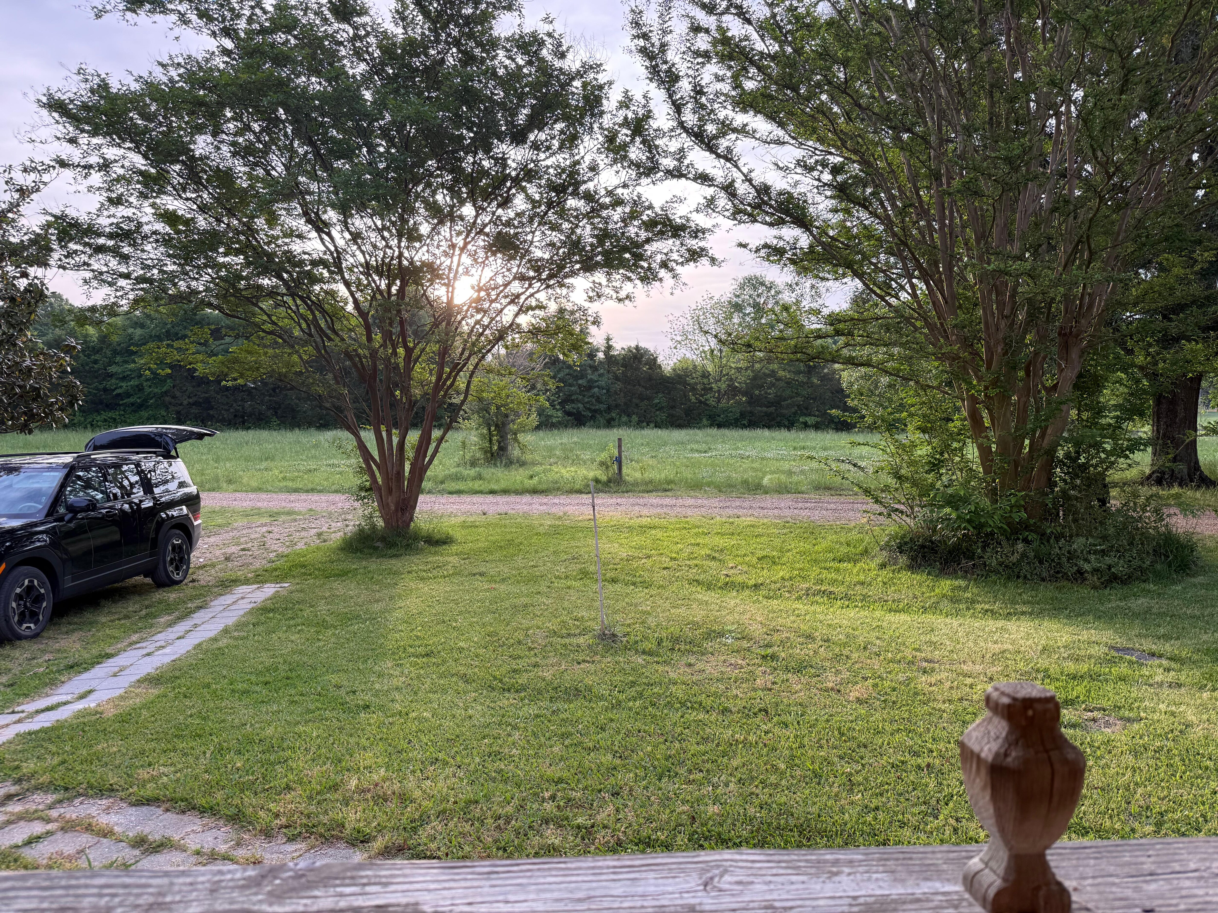 View from front door