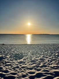 Walking after dinner to see this