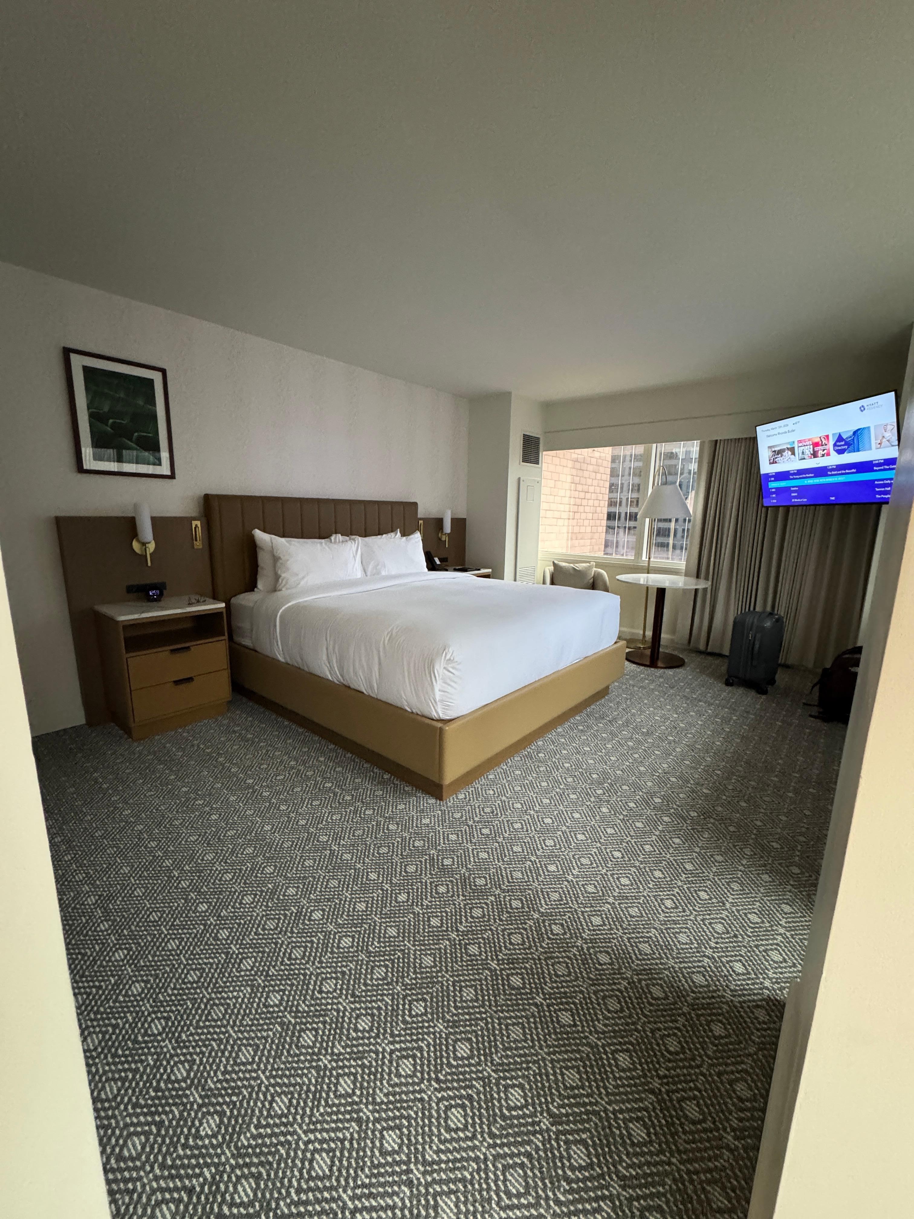 King room with Times Square view