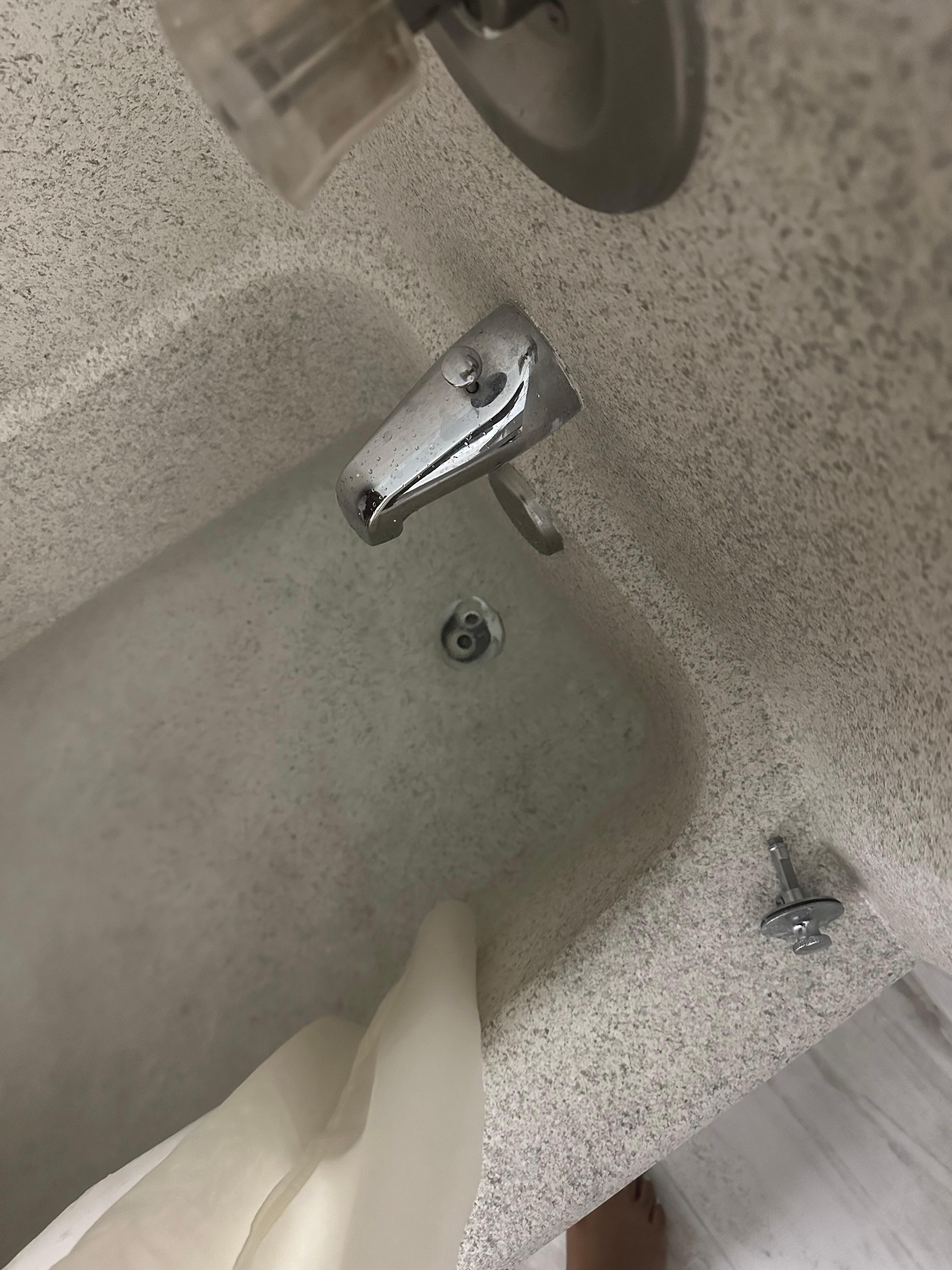 Tub was clogged 